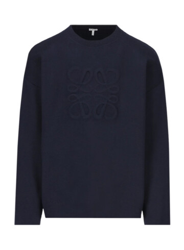 LOEWE Logo Detailed Crewneck Jumper