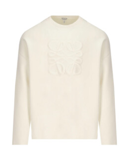 LOEWE Logo Detailed Crewneck Jumper