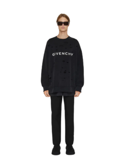 Givenchy - Givenchy Archetype With Destroyed Effect Sweatshirt