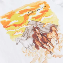 Casablanca - Chevaux Sauvages T-Shirt