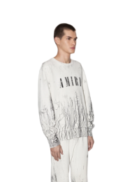 Amiri - CRACKED DYE CORE LOGO CREWNECK