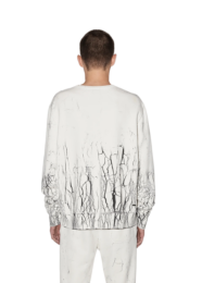 Amiri - CRACKED DYE CORE LOGO CREWNECK