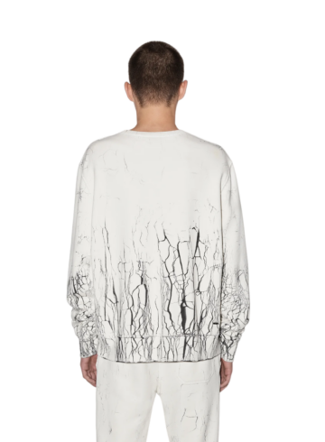 Amiri - CRACKED DYE CORE LOGO CREWNECK