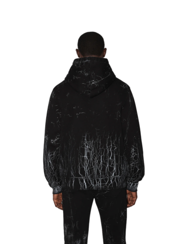 Amiri Cracked Dye Core Logo Hoodie