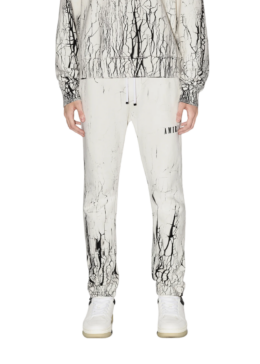 Amiri - CRACKED DYE LOGO SWEATPANTS