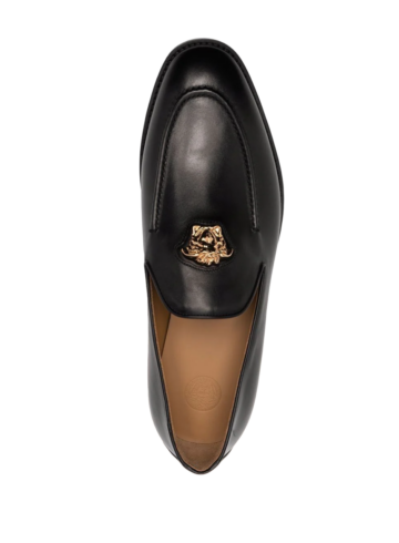 Versace - Versace Medusa plaque loafers