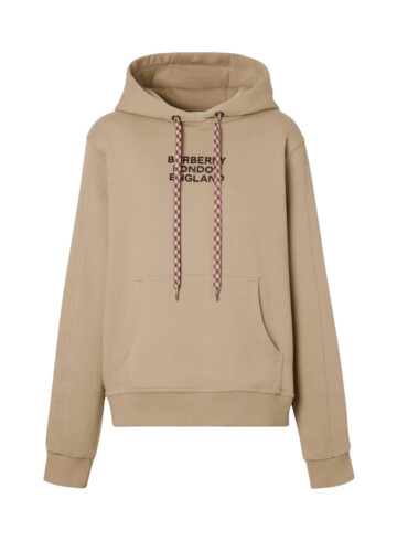 Burberry - Burberry Women's Embroidered Logo Oversized Hoodie