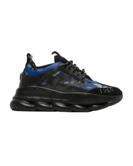 Versace - Versace Chain Reaction Barocco Print Black Lapis