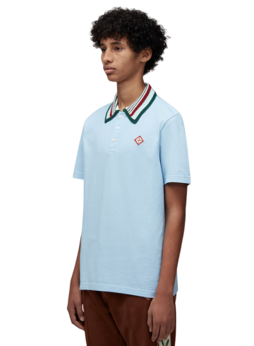 Casablanca  Organic Cotton Polo Shirt