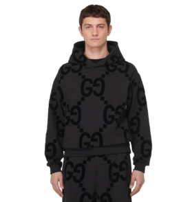 Gucci - Gucci Jumbo GG cotton jersey hoodie