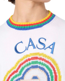 Casablanca - Casablanca Heart Boucle Jumper