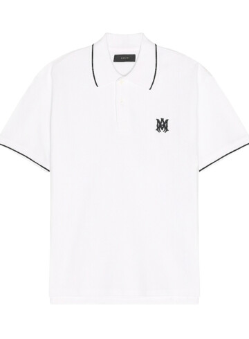 Amiri - AMIRI Solid Short Sleeve Polo