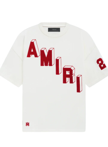 AMIRI Flocked Hockey Skater Tee