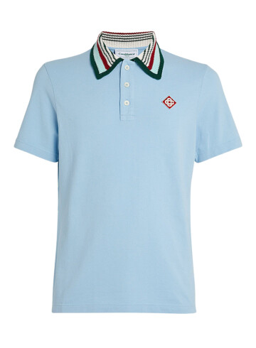 Casablanca  Organic Cotton Polo Shirt