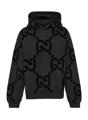 Gucci - Gucci Jumbo GG cotton jersey hoodie