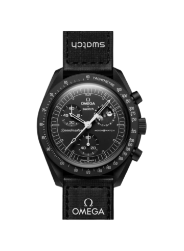 Swatch x Omega Mission To Moonphase MoonSwatch 'Snoopy-Black'