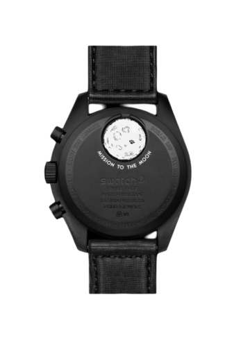 Swatch x Omega Mission To Moonphase MoonSwatch 'Snoopy-Black'