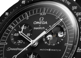 Swatch x Omega Mission To Moonphase MoonSwatch 'Snoopy-Black'