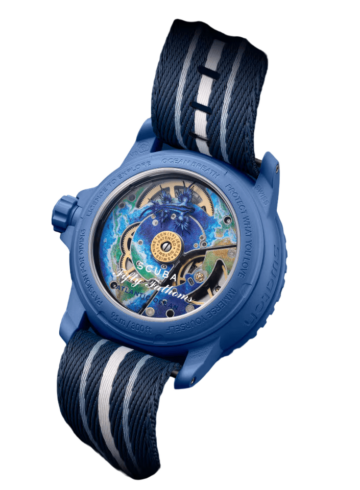 Swatch X Blancpain Bioceramic Scuba Fifty Fathmos Atlantic Ocean