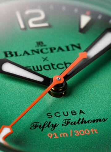 Swatch X Blancpain Bioceramic Scuba Fifty Fathmos Indian Ocean