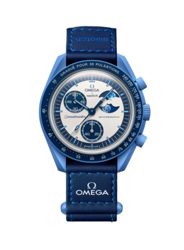 Swatch x Omega Bioceramic Moonswatch Mission To The Super Blue Moonphase