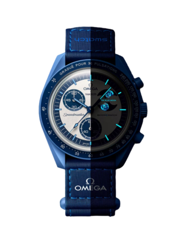 Swatch x Omega Bioceramic Moonswatch Mission To The Super Blue Moonphase