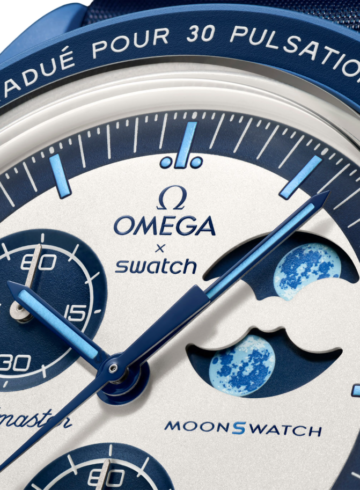 Swatch x Omega Bioceramic Moonswatch Mission To The Super Blue Moonphase