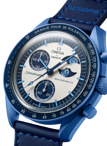 Swatch x Omega Bioceramic Moonswatch Mission To The Super Blue Moonphase