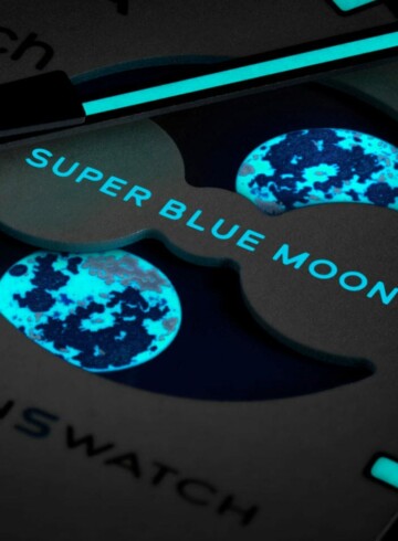 Swatch x Omega Bioceramic Moonswatch Mission To The Super Blue Moonphase