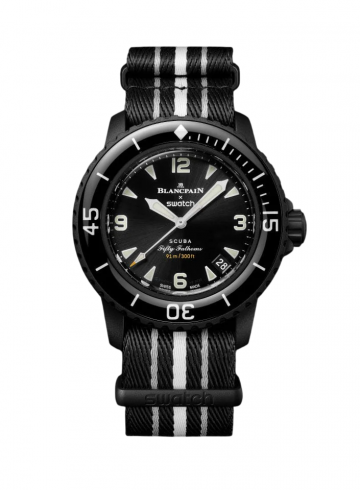 Blancpain x Swatch Scuba Fifty Fathoms Ocean of Storms