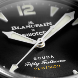 Blancpain x Swatch Scuba Fifty Fathoms Ocean of Storms