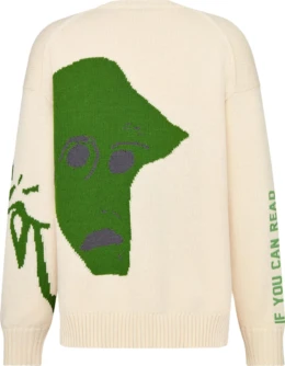 Christian Dior - Dior x CACTUS JACK Oversized Sweater Ecru