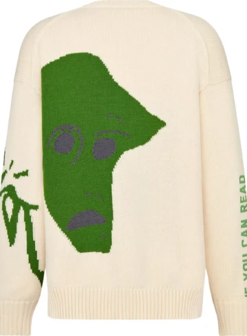 Christian Dior - Dior x CACTUS JACK Oversized Sweater Ecru