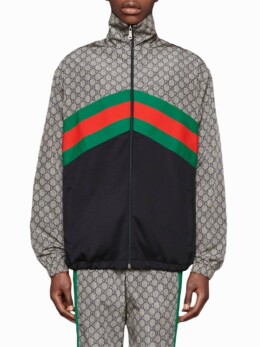 Gucci - Giacca oversize in jersey tecnico