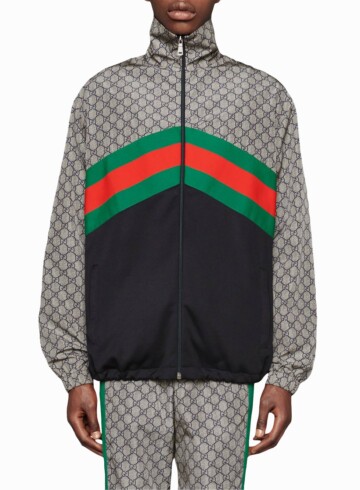 Gucci - Giacca oversize in jersey tecnico