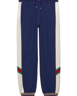 Gucci - Striped Drawstring Track Pants