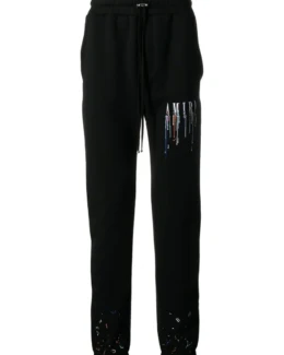 Amiri - Paint - Drip Logo Track Pants