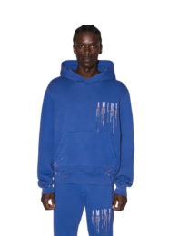 Amiri - Embroidered Paint Drip Core Logo Hoodie