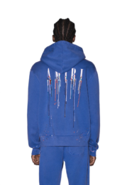 Amiri - Embroidered Paint Drip Core Logo Hoodie