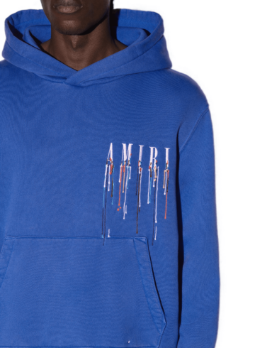 Amiri - Embroidered Paint Drip Core Logo Hoodie