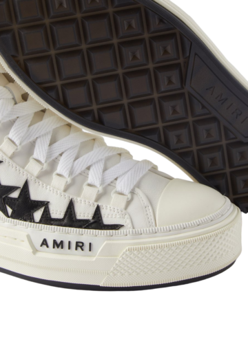 Amiri - Amiri Stars Court canvas high top sneakers