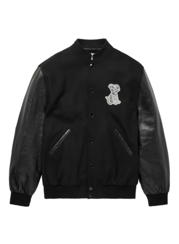 Celine - Teddy Slim-Fit Embellished Virgin Wool-Blend Bomber Jacket