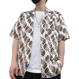 Gucci - Gucci x The North Face Web Silk Shirt Brown/Beige