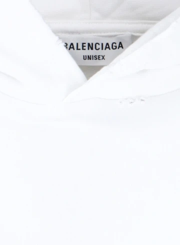 Balenciaga - Logo Hooded Sweatshirt In Default Title