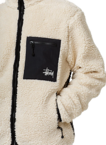 Stussy - Venus Jacquard Sherpa Natural