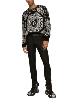 Dolce & Gabbana - logo-print jumper