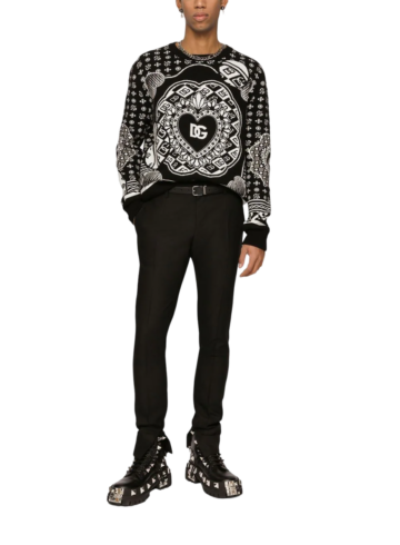 Dolce & Gabbana - logo-print jumper