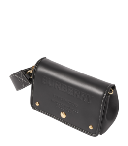 Burberry - Small Leather Horseferry Cross-Body Bag