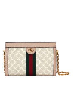 Gucci - Small Ophidia GG-print Shoulder Bag in Coated-canvas