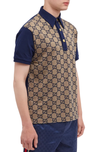 Gucci - ALL OVER GG POLO SHIRT